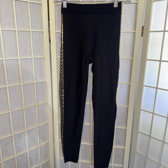 Ultracor Women's Lace Bonding Ultra High Legging NC3 Nero/Metallic Black Size XS - Picture 3 of 11